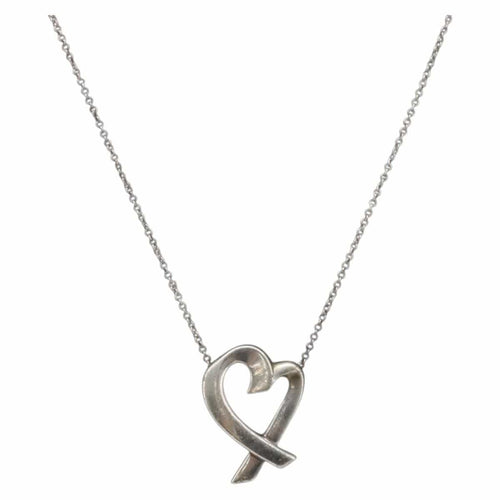 Tiffany & Co. - Collier Paloma Picasso Loving Heart en argent sterling 58 Facettes uqeizcpo38