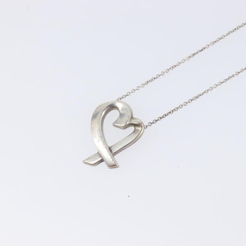 Tiffany & Co. - Collier Paloma Picasso Loving Heart en argent sterling 58 Facettes uqeizcpo38