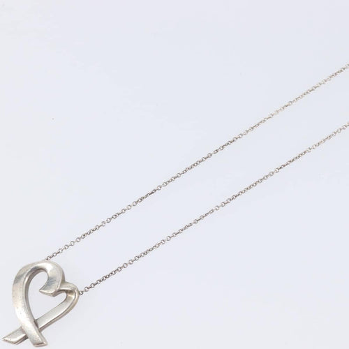 Tiffany & Co. - Collier Paloma Picasso Loving Heart en argent sterling 58 Facettes uqeizcpo38