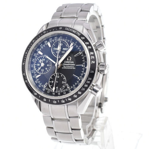 Omega - Montre Speedmaster Day-Date chronographe automatique en acier inoxydable 58 Facettes up4i98mw28