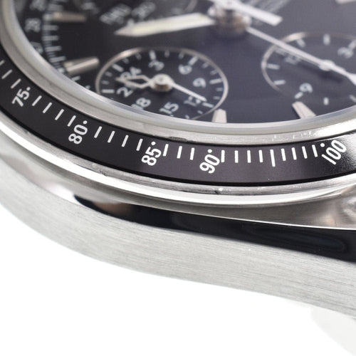 Omega - Montre Speedmaster Day-Date chronographe automatique en acier inoxydable 58 Facettes up4i98mw28