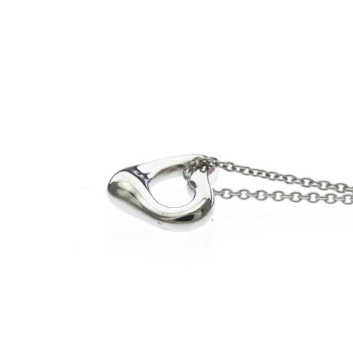 Tiffany & Co. Elsa Peretti - Pendentif cœur ouvert en platine 58 Facettes f9ytz8bpnp