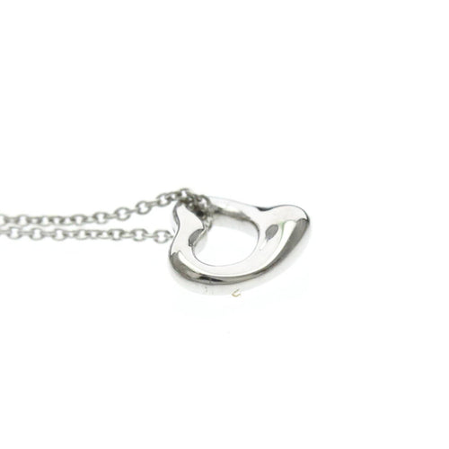 Tiffany & Co. Elsa Peretti - Pendentif cœur ouvert en platine 58 Facettes f9ytz8bpnp