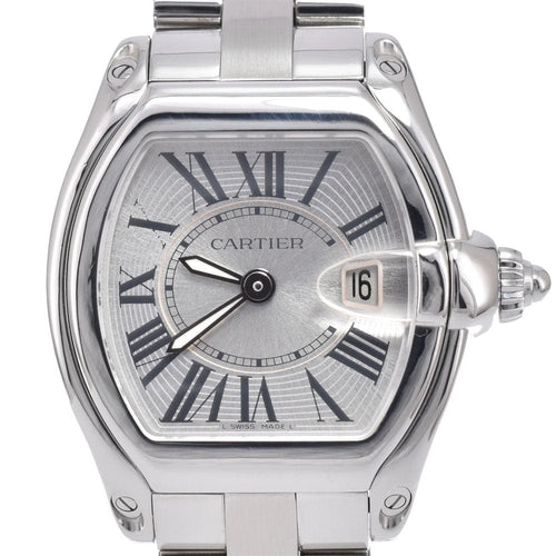 Cartier - Montre Roadster à quartz en acier inoxydable 58 Facettes c69yhty46k
