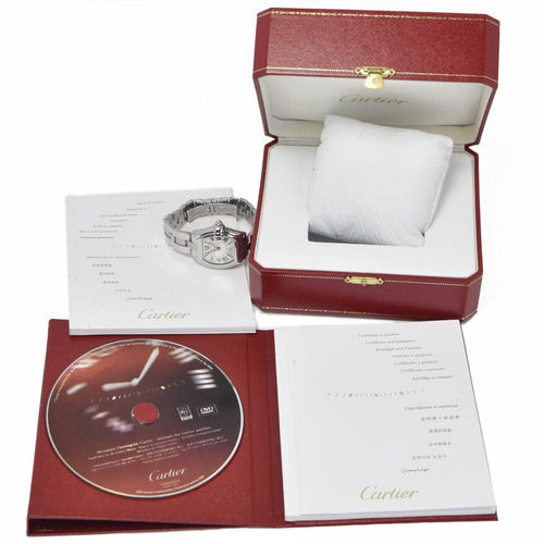 Cartier - Montre Roadster à quartz en acier inoxydable 58 Facettes c69yhty46k