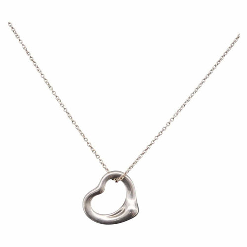 Tiffany & Co. - Pendentif cœur ouvert Elsa Peretti en argent sterling 58 Facettes z1i4gixou2
