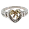 Tiffany & Co. - Bijou Heart Ribbon en argent 925 et or jaune 18k 58 Facettes mlqqutuito