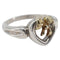 Tiffany & Co. - Bijou Heart Ribbon en argent 925 et or jaune 18k 58 Facettes mlqqutuito
