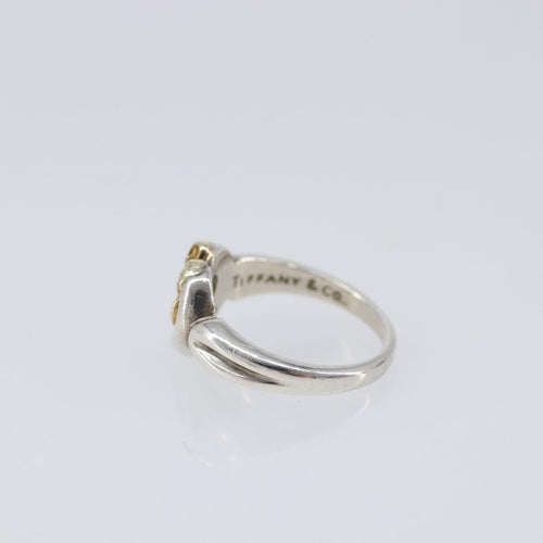 Tiffany & Co. - Bijou Heart Ribbon en argent 925 et or jaune 18k 58 Facettes mlqqutuito
