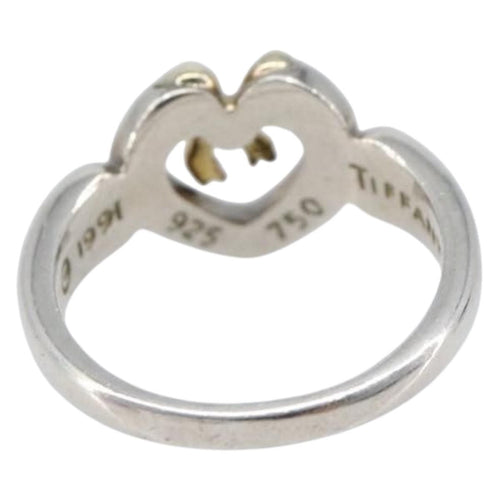 Tiffany & Co. - Bijou Heart Ribbon en argent 925 et or jaune 18k 58 Facettes mlqqutuito