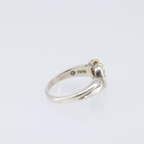 Tiffany & Co. - Bijou Heart Ribbon en argent 925 et or jaune 18k 58 Facettes mlqqutuito
