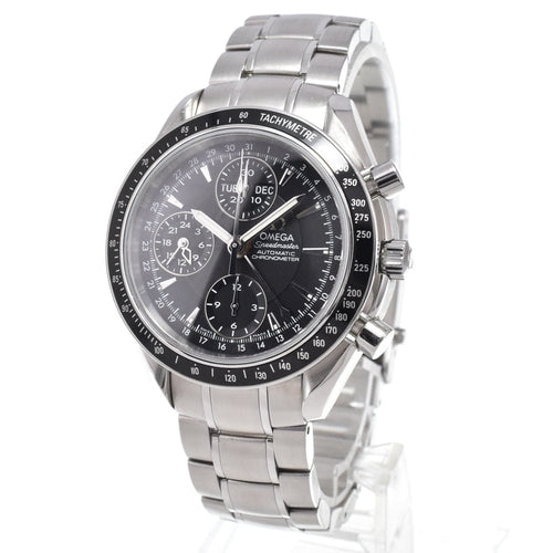 Omega - Montre Speedmaster Day-Date chronographe automatique en acier inoxydable 58 Facettes zf21uu3zks