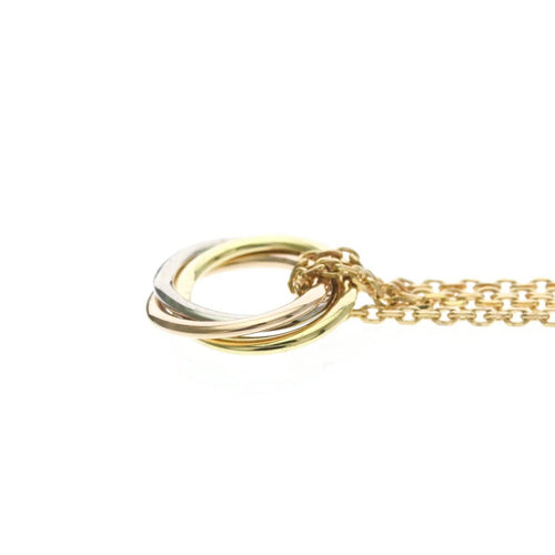 Cartier - Collier ras-de-cou Trinity en or tricolore 18k 58 Facettes ra0yq206we