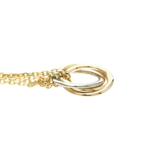 Cartier - Collier ras-de-cou Trinity en or tricolore 18k 58 Facettes ra0yq206we