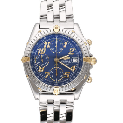Breitling Chronomat - Montre automatique en or et acier, vers 1990 58 Facettes FB12045