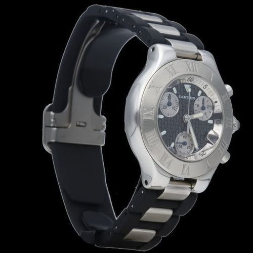 Cartier - Montre Must 21 Chronoscaph 58 Facettes MT48306