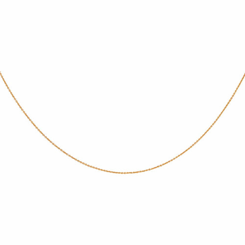 Ginette NY - Collier maille forçat en or rose 750 (18 carats) 58 Facettes 2730182CN