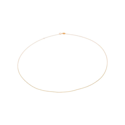 Ginette NY - Collier maille forçat en or rose 750 (18 carats) 58 Facettes 2730182CN