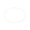 Collier chaîne boule en or rose 18 carats 58 Facettes 2876689CN