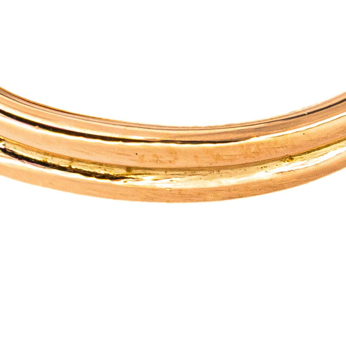 Bague en or rose 18 carats sertie de grenats 58 Facettes 5523073RV