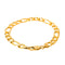 Bracelet en or jaune 750 millièmes, maille Figaro 58 Facettes 5584872CN