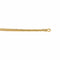 Collier en or jaune 750, maille palmier 58 Facettes 5690730CN