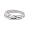 Bague en or blanc 18 carats avec diamants 58 Facettes 5730094CN