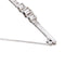 Broche en or blanc 18 carats sertie de diamants taille ancienne 58 Facettes 5742659CN