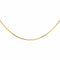 Collier en or jaune 18 carats, maille forçat 58 Facettes 5751372CN