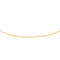 Collier en or jaune 18 carats, maille forçat 58 Facettes 5751372CN