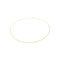 Collier en or jaune 18 carats, maille forçat 58 Facettes 5751372CN