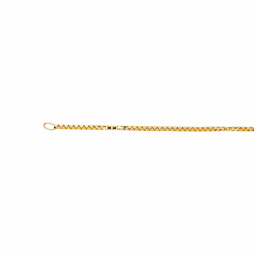 Collier en or rose 18k, maille vénitienne 58 Facettes 5753634CN