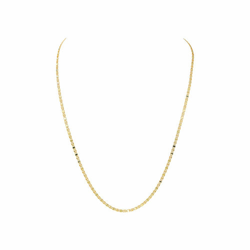 Collier en or jaune 750 (18 carats) 58 Facettes 5754132CN