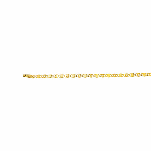 Collier en or jaune 750 (18 carats) 58 Facettes 5754132CN