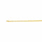 Collier en or jaune 750 (18 carats) 58 Facettes 5754132CN