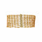Bracelet - Maille drapée en or rose et jaune 18 carats 58 Facettes 5765271CN