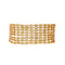 Bracelet - Maille drapée en or rose et jaune 18 carats 58 Facettes 5765271CN