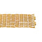 Bracelet - Maille drapée en or rose et jaune 18 carats 58 Facettes 5765271CN