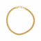 Bracelet en or jaune 750, maille tressée 58 Facettes 5765981CN