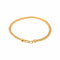 Bracelet en or jaune 750, maille tressée 58 Facettes 5765981CN