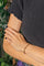 Bracelet en or rose 750, maille corde 58 Facettes 5778040CN