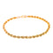 Bracelet en or rose 750, maille corde 58 Facettes 5778040CN