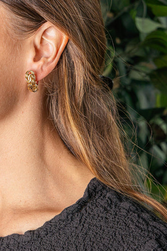 Boucles d’oreilles en or jaune 18k 58 Facettes 5788381CN