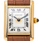 Cartier - Montre Tank Louis en or jaune 18 carats, saphir 58 Facettes 5782520CN