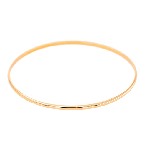 Bracelet jonc en or jaune 750 (18 carats) 58 Facettes 5806640CN