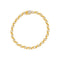 Bracelet en or jaune et blanc 750 millièmes, diamants 58 Facettes 5824499CN