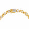 Bracelet en or jaune et blanc 750 millièmes, diamants 58 Facettes 5824499CN