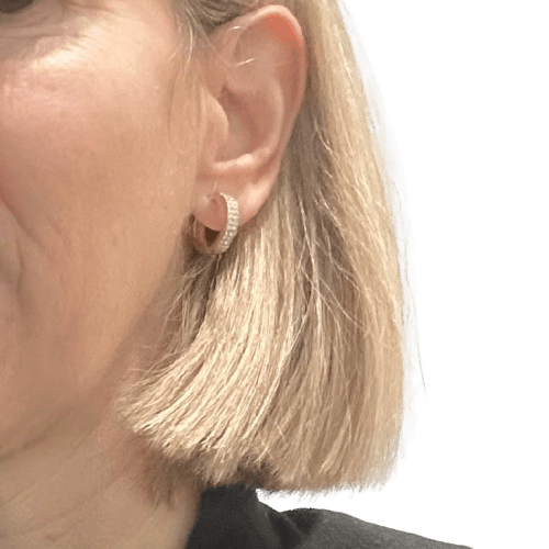 Boucles d'oreilles Boucles d'oreilles en or jaune et diamants 58 Facettes Z15B51791