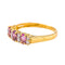 Bague en or jaune 750, tourmalines et diamants 58 Facettes 5854328RV
