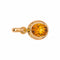 Pendentif en or jaune 750 avec citrine ovale 58 Facettes 5861071RV